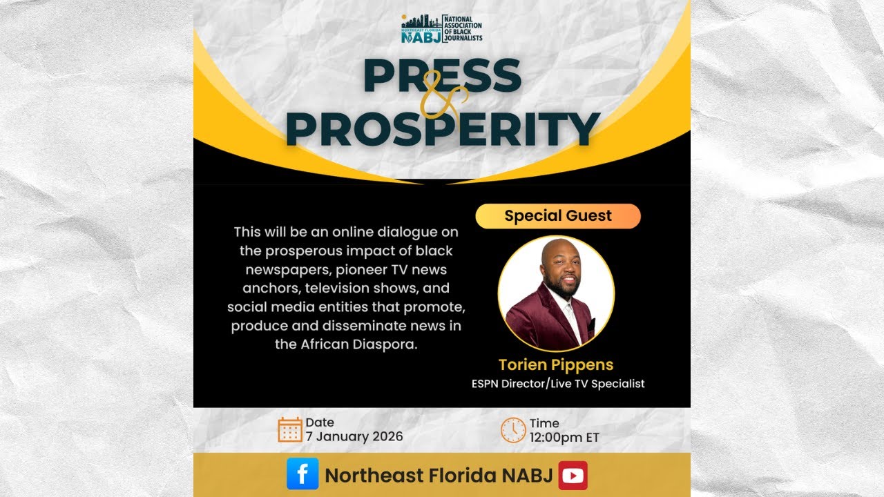 Press & Prosperity: Torien Pippens shares his journey being an ESPN director and live TV specialist