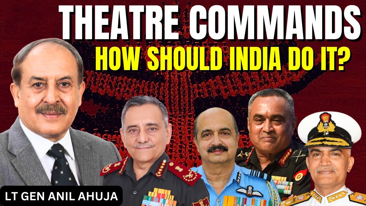 How Should India Make Theatre Commands I Indian Armed Forces Modernisation I Lt Gen Anil Ahuja IAadi