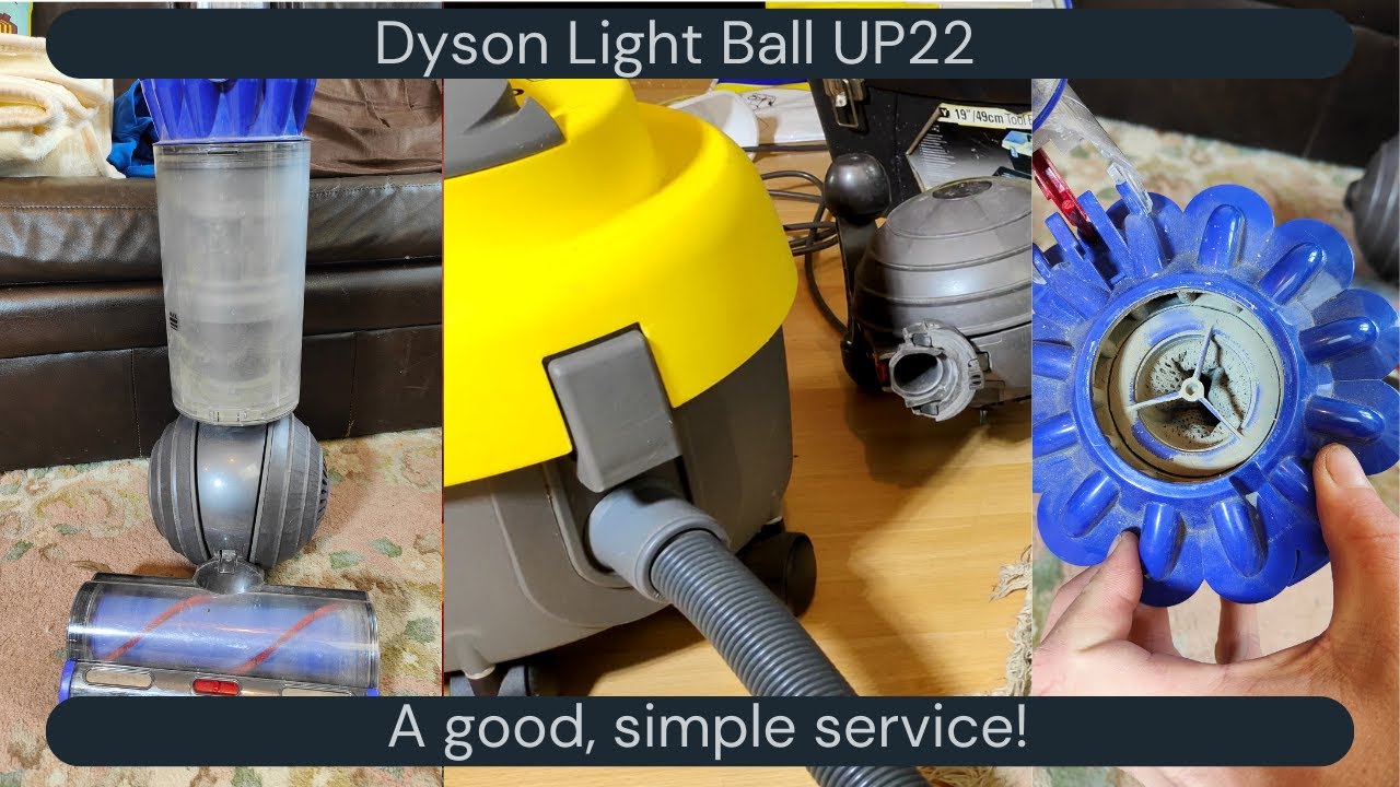 Dyson UP22 - Restoring the suction with a little service!