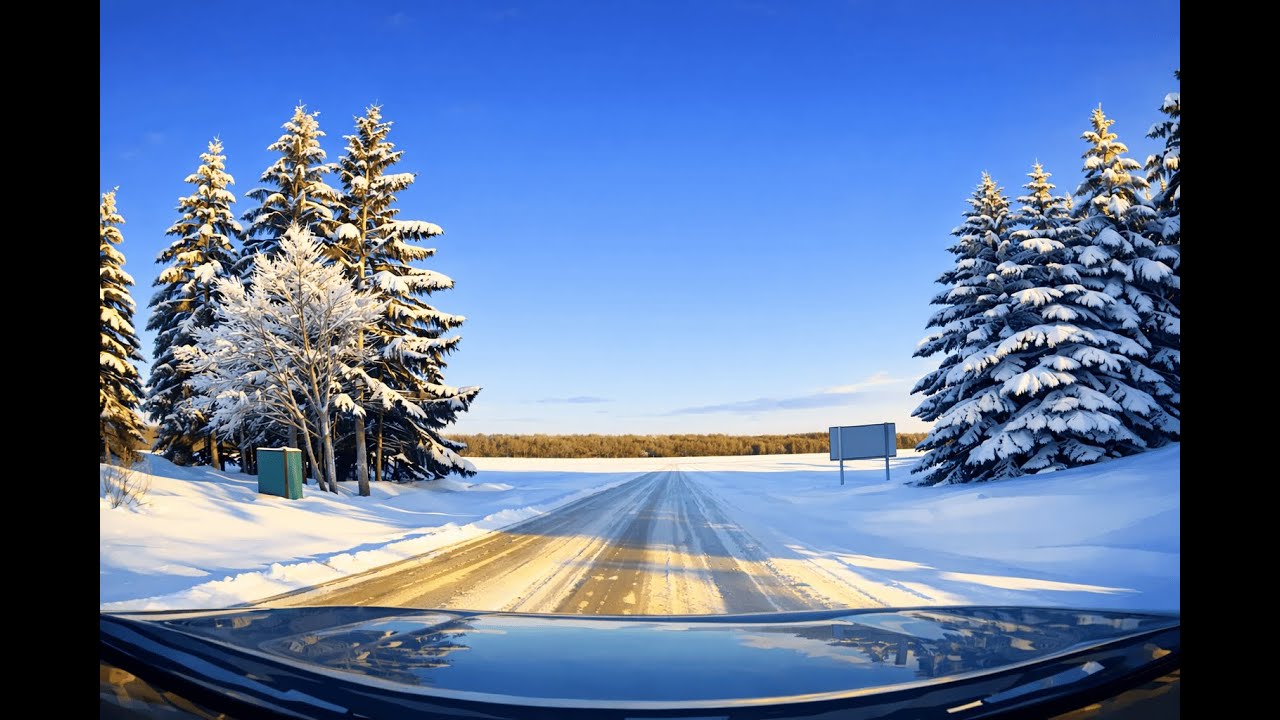 Winter Prairie Road Trip | Somerset to Winnipeg ❄️ Small Town Manitoba Drive