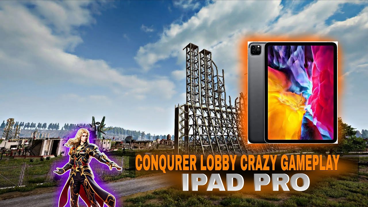 Conqurer Lobby Crazy Gameplay 🥵🔥 #bgmi #gameplay Ipad Pro 🤤😱 #clutch