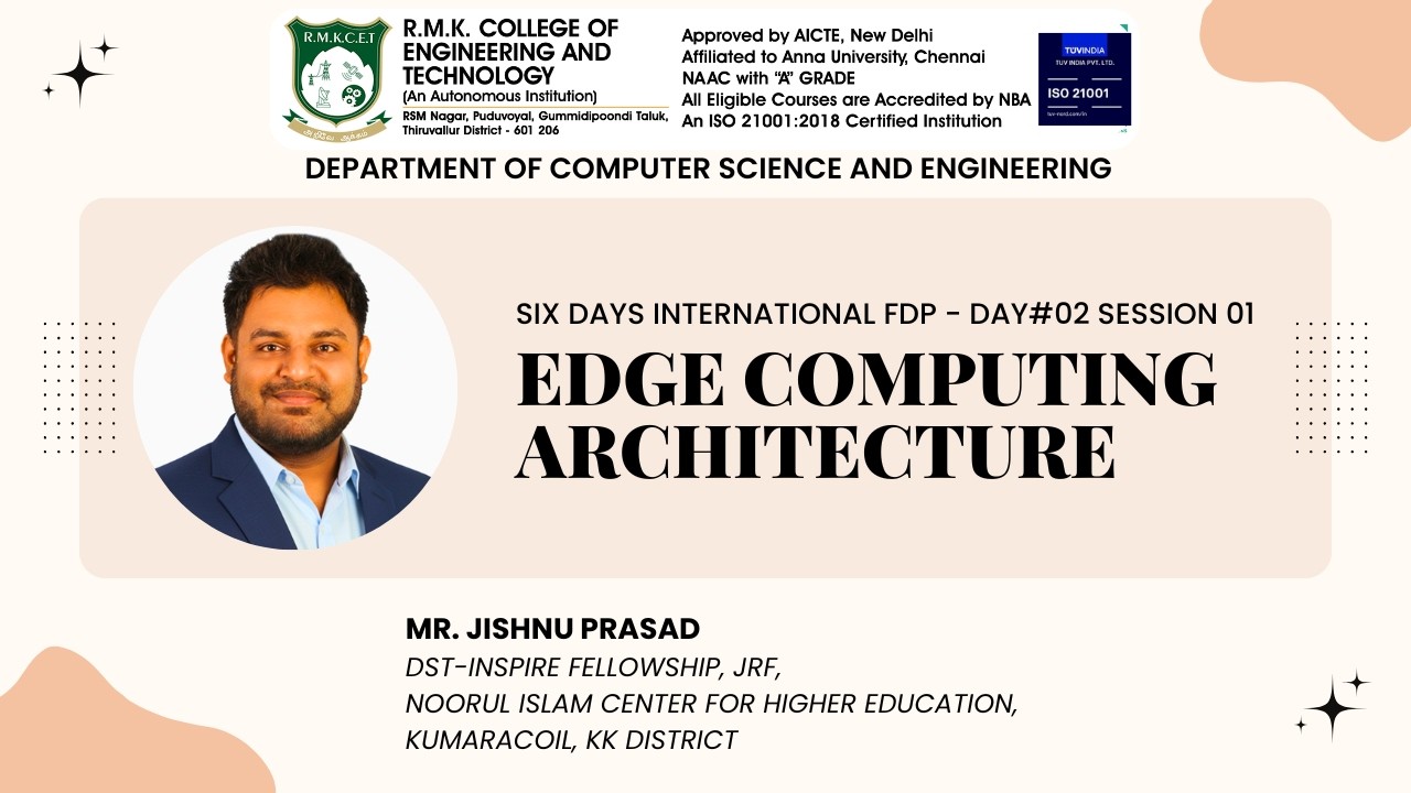 FDP Day#02 Session 01: Edge Computing Architecture