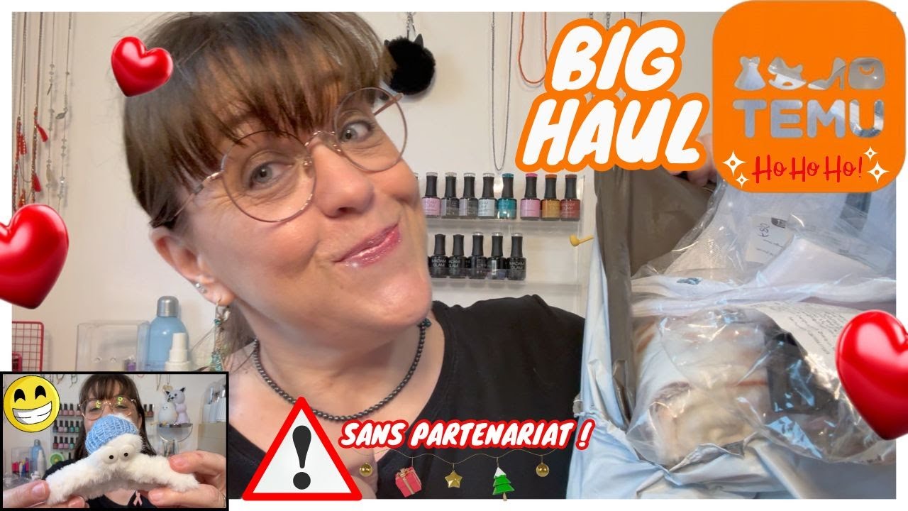 HAUL TEMU/2025/BIG HAUL TEMU SANS PARTENARIAT/J'OUVRE AVEC VOUS/DES SUPER IDEES D'ACHATS MINI PRIX
