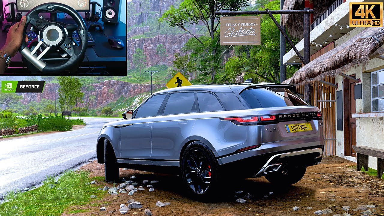 648HP Land Rover Velar First Edition Rare AWD - Forza Horizon  5 | Steering Wheel Gameplay | 4K60FPS