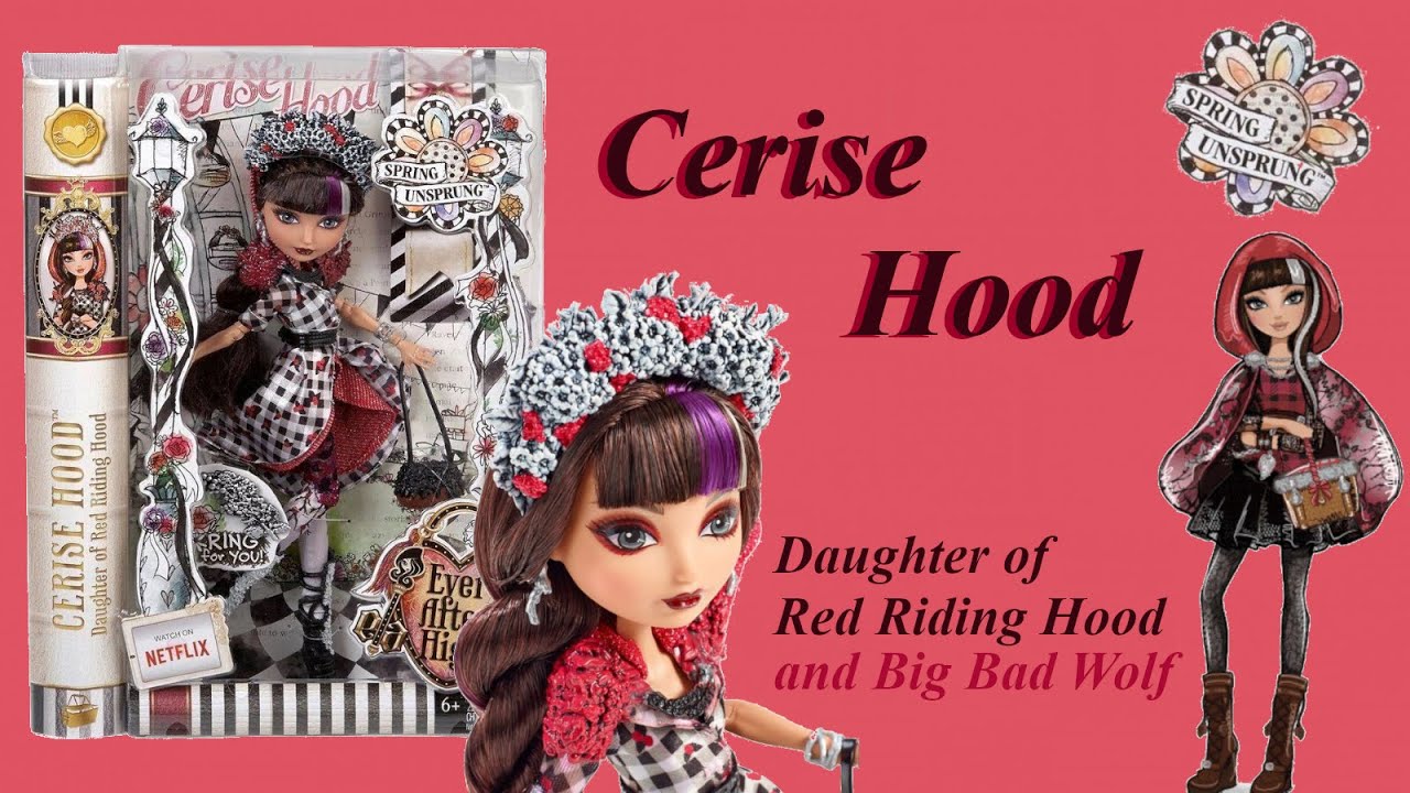 РОЗПАКОВКА Черіз Худ, Нестримна весна/ Cerise Hood, Spring Unsprung/ Ever After High unboxing