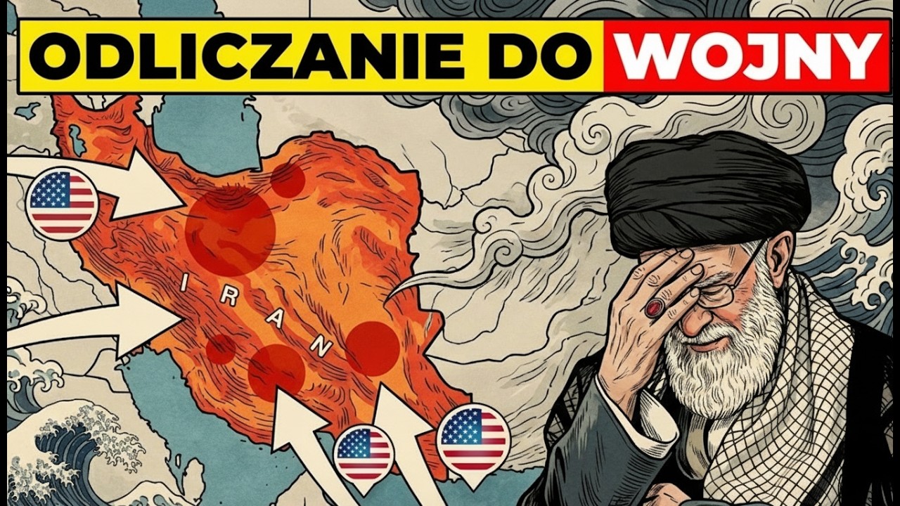 Jesteśmy GODZINY od CAŁKOWITEJ WOJNY USA przeciwko Iranowi.