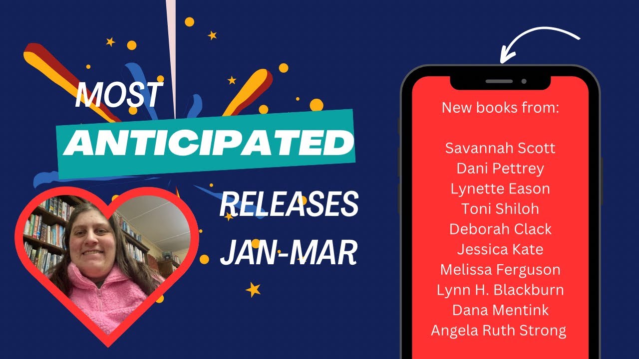 Most Anticipated Releases January-March 2026! • Christian Fiction • Clean Romance