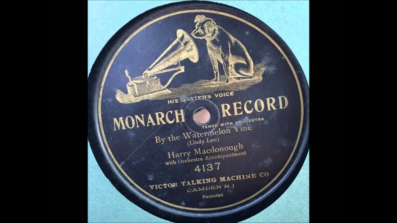 'Ma Lady Lou'' Columbia brown wax cylinder 9066 (1899) PIONEER QUARTET