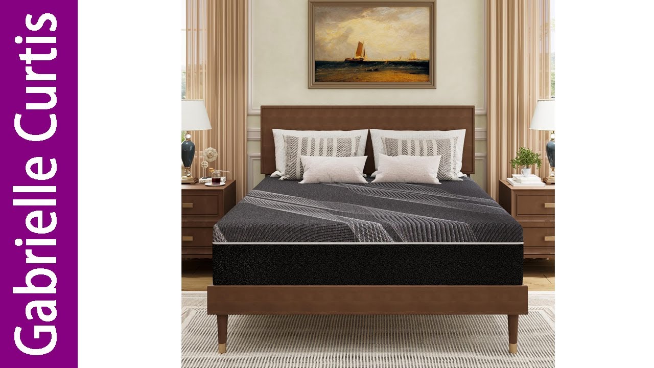 Dyonery Queen Mattress 10 Inch Charcoal Gel Memory Foam Review