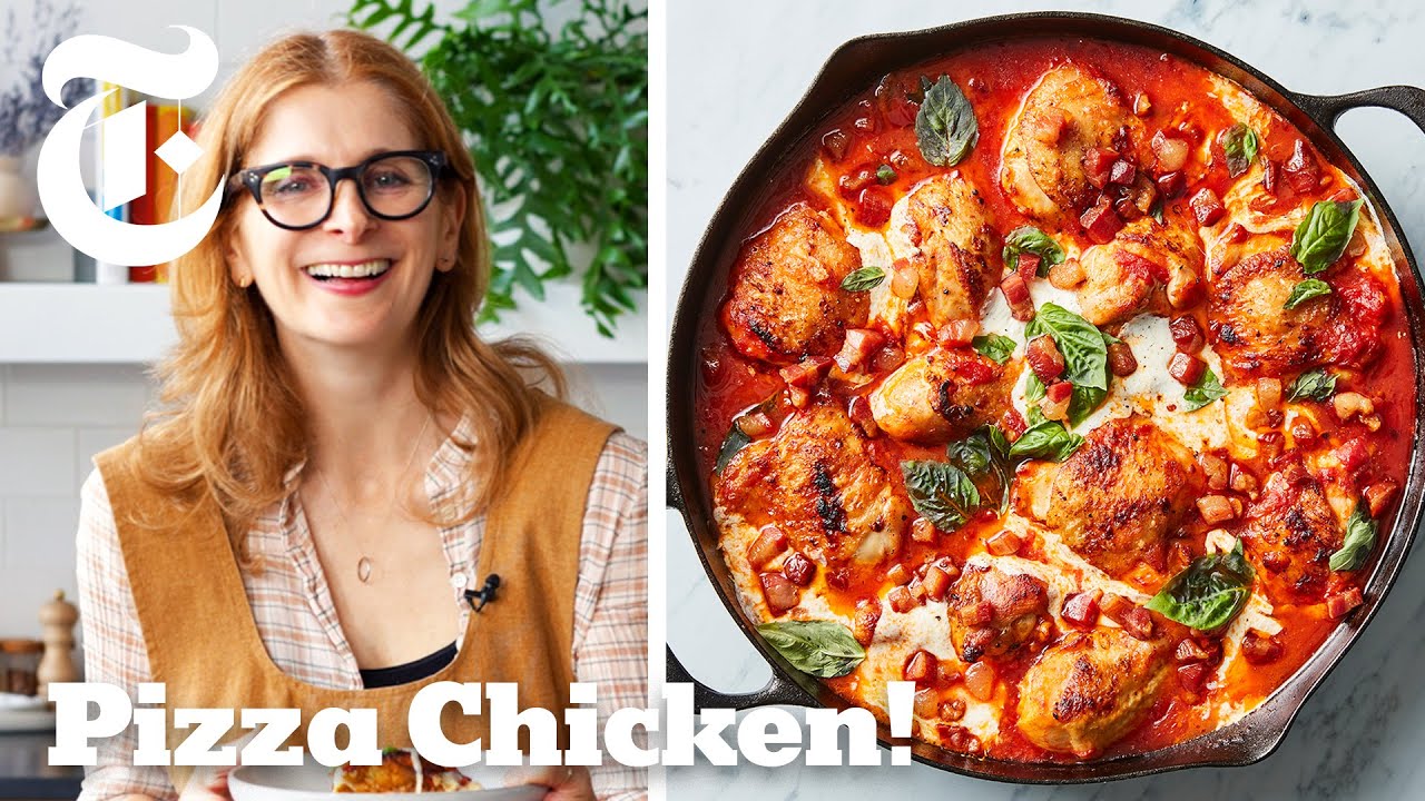 This 5-Star Chicken Dinner Tastes Like Pizza  | Melissa Clark | NYT Cooking
