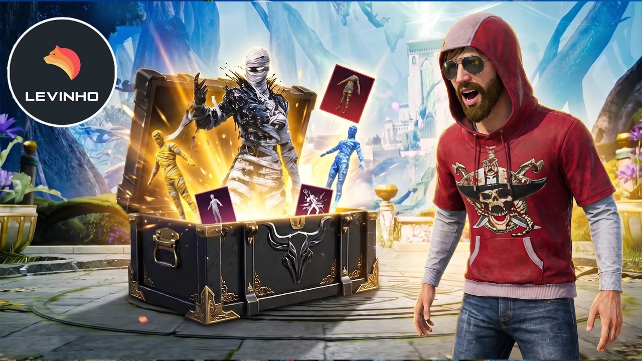 🔴 LEVINHO NEW MUMMY SKIN Vertical | PUBG MOBILE🔴 #PUBGMOBILE