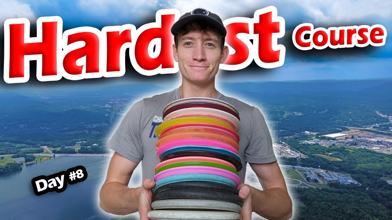 Playing Disc Golf EVERY DAY Until I Shoot The Perfect Round - Day 8