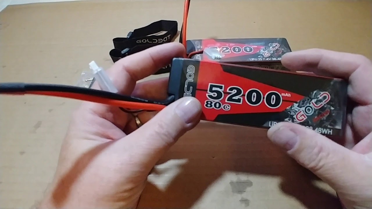 Goldbat 2s 5200mah 80c lipo - PRODUCT RUN DOWN