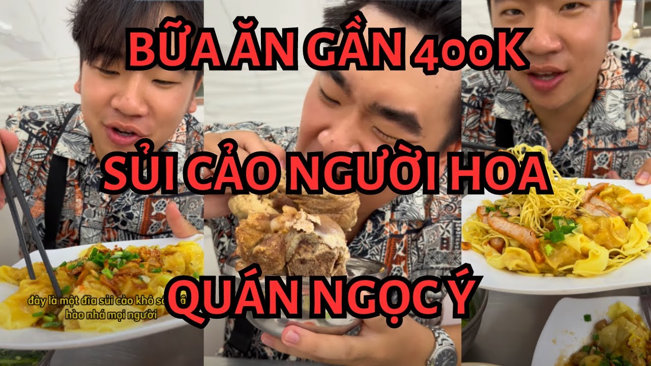 TÔI VÀO ĂN QUÁN MÀ NGÀY XƯA CHỈ DÁM ĐỨNG NHÌN || FULL - REVIEW SỦI CẢO NGỌC Ý