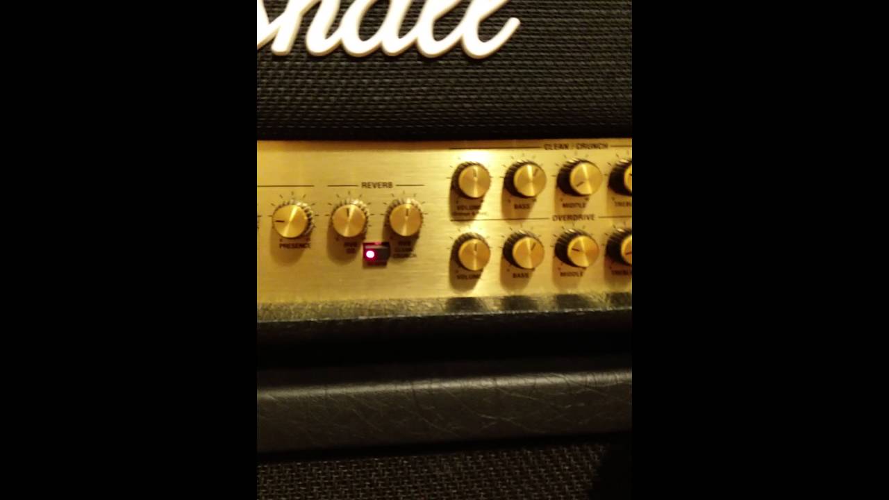 Problems with new Marshall amp
