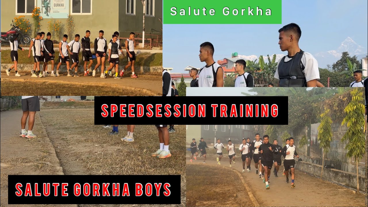 Speed session for 800m improvement #new #frontpage #viralvideo #salutegorkha 