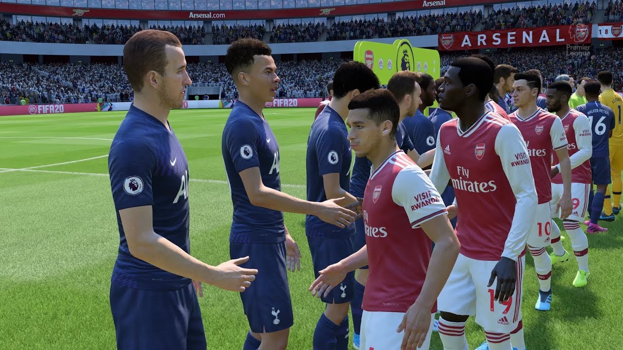 FIFA 20 | Arsenal vs Spurs - Emirates Stadium (Full Gameplay)
