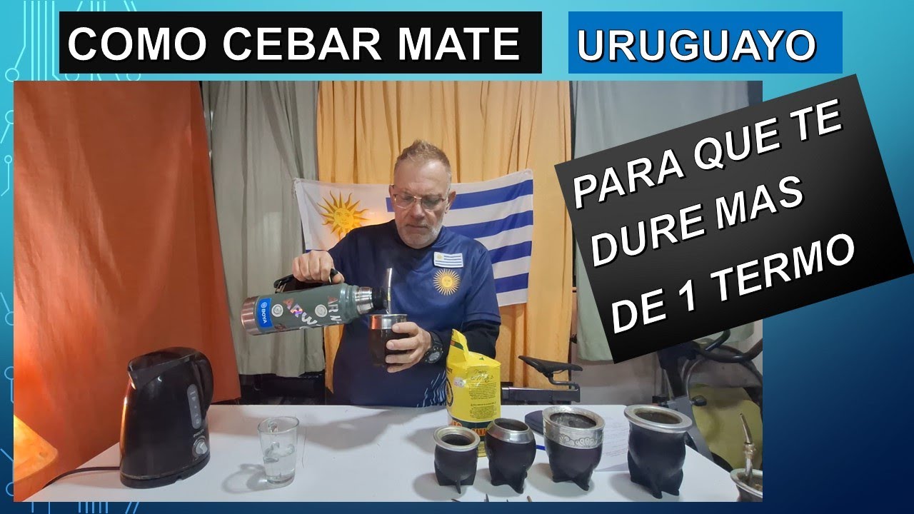 C&oacute;mo se prepara el mate uruguayo 🧉 Todos los trucos para que te dure el termo entero | RodoTV