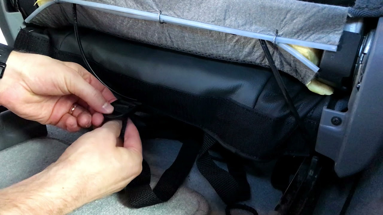 2008 Toyota Tacoma seat cover installation