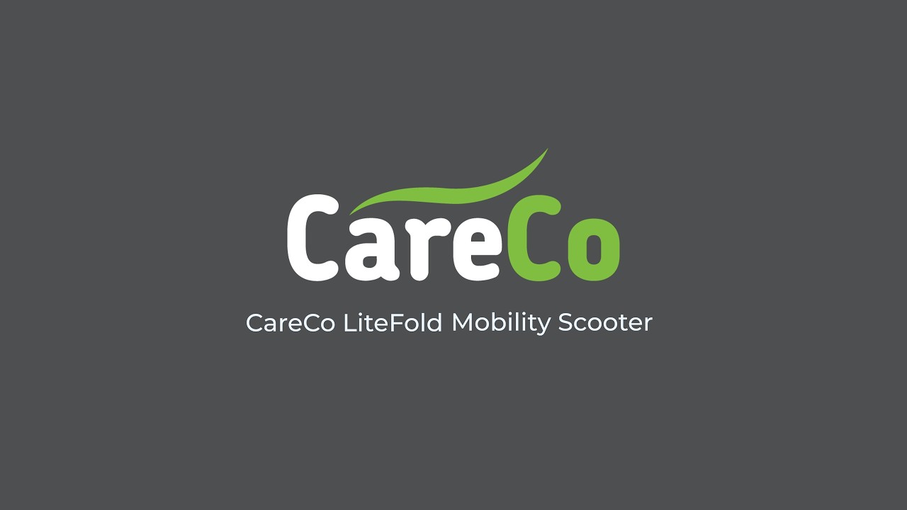 CareCo LiteFold Mobility Scooter Assembly Video