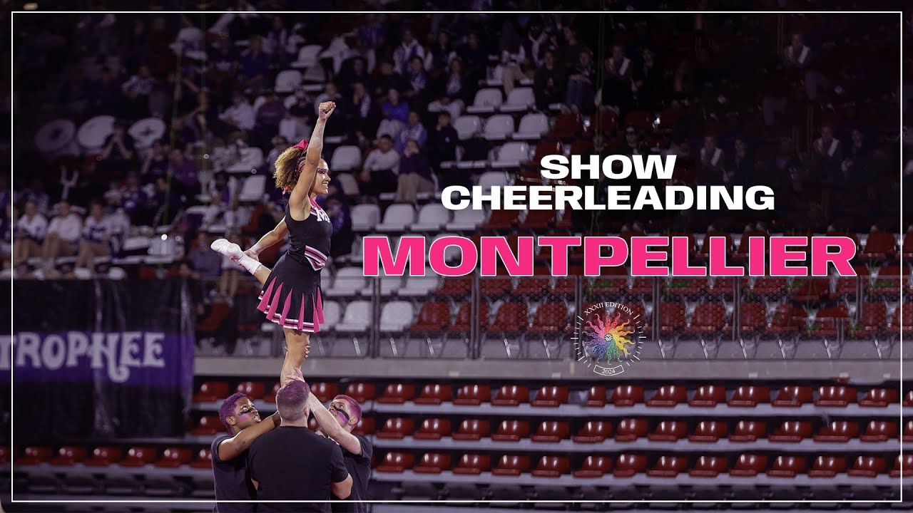 32ème édition du Challenge Ecricome, Rouen 2024 - Show Cheerleading de Montpellier 🩷