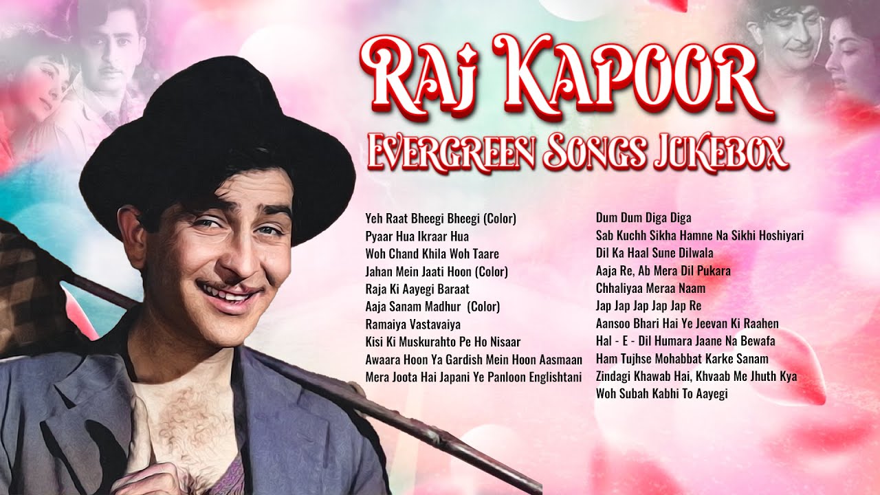 बेस्ट ओफ राज कपूर । Raj Kapoor Super Hit Evergreen Songs [4K] | Video Jukebox | Old Hindi Songs