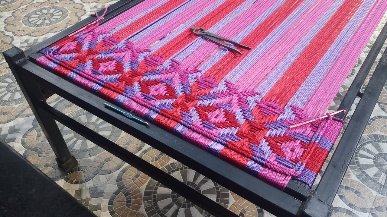 शुरु से चारपाई बनाने का तरीका | चारपाई की डिजाइन बुनने का तरीका | चारपाई | How to weave rope seat