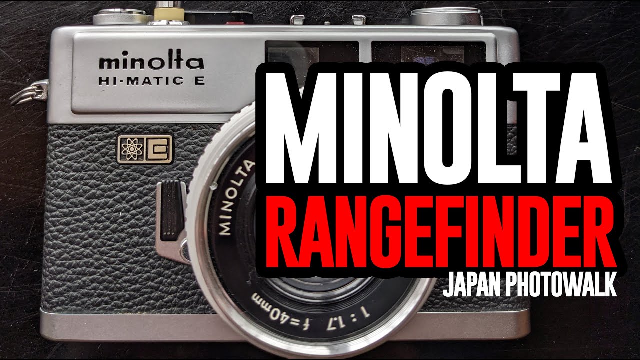 Tokyo Day Trip w/ Minolta Hi-Matic E 🇯🇵 Ito Photowalk