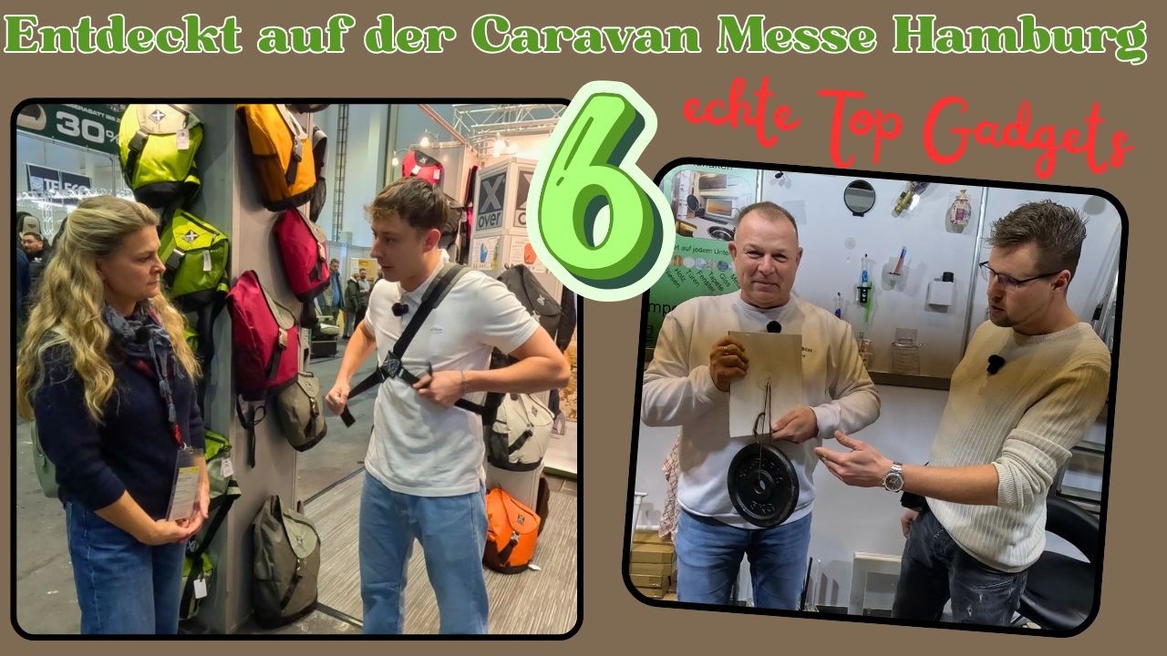 Reisen & Caravaning Messe Hamburg 2026🔝praktische Gadgets und nützliches Zubehör für Camper ‼️