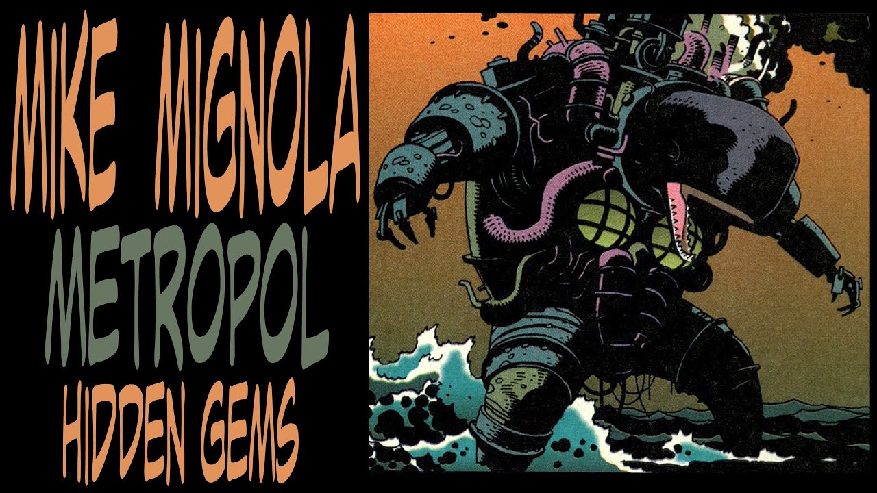 HIDDEN GEMS!! - MIKE MIGNOLA - METROPOL - back up stories!!!
