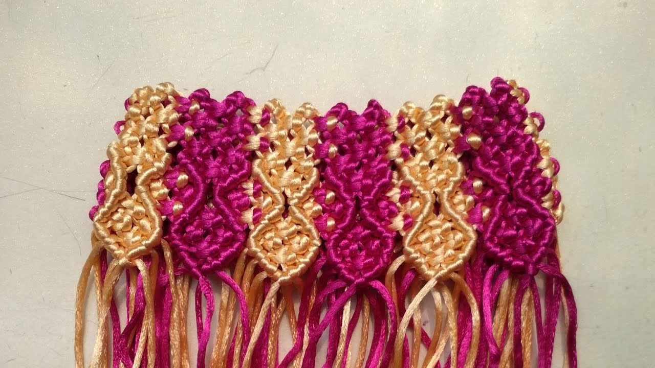 Malai cord bag (Part 1)|| hand made bag new design || dorir bag