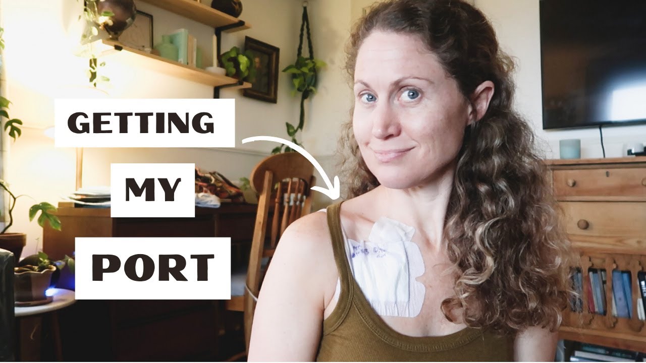 Preparing for cancer treatment | Getting my port | What's in my chemo bag?