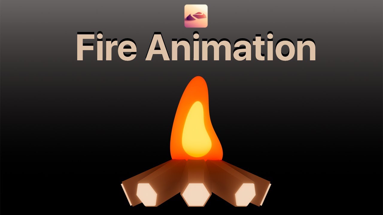 Can you make fire animation using nomad sculpt?