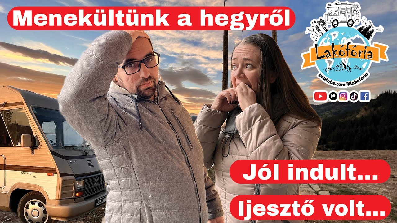 Menekültünk az éjszaka közepén, Romániában - Lakóautós utazás
