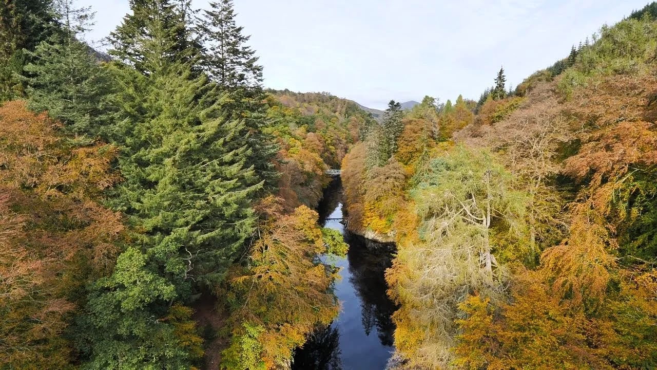 Autumn Colours in Pitlochry: A Peaceful River Walk