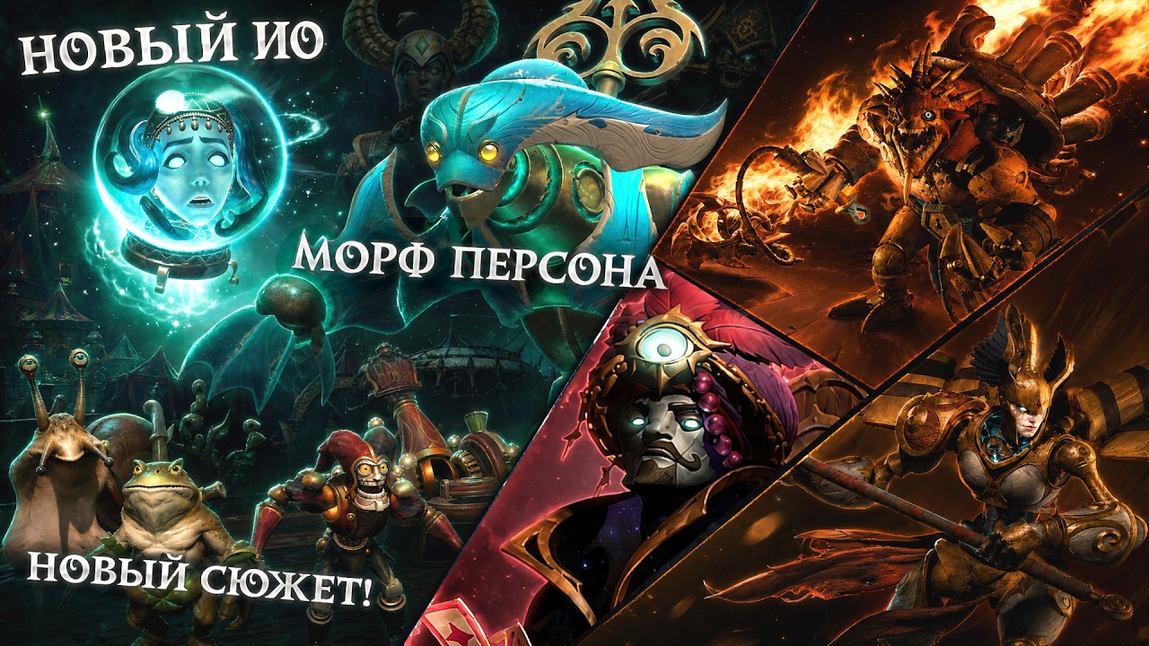 ГРАНДИОЗНЫЙ ИВЕНТ УЖЕ В ДОТЕ! 5 НОВЫХ ПЕРСОН / ОБЗОР DARK CARNIVAL / ТЁМНЫЙ КАРНАВАЛ DOTA 2