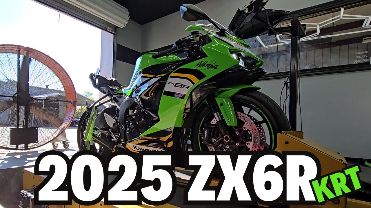 2025 Kawasaki ZX6R KRT Makes BIG Improvements with ECU FLASH!