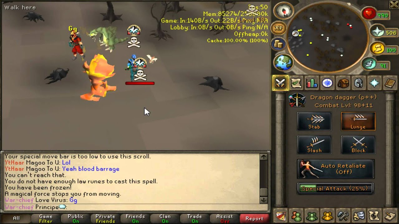 Bloody Pk Session 1- Maxed Pure/RunePure/MedLvl Hybriding