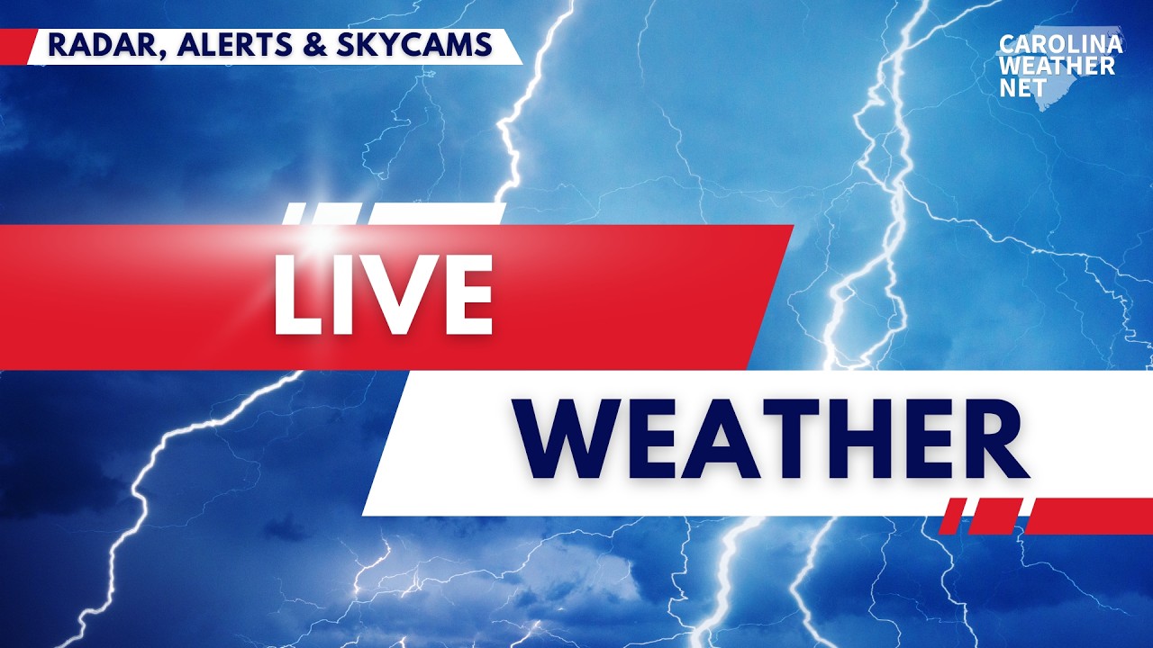 Live storms | Carolina weather radar, severe alerts, forecast and skycams