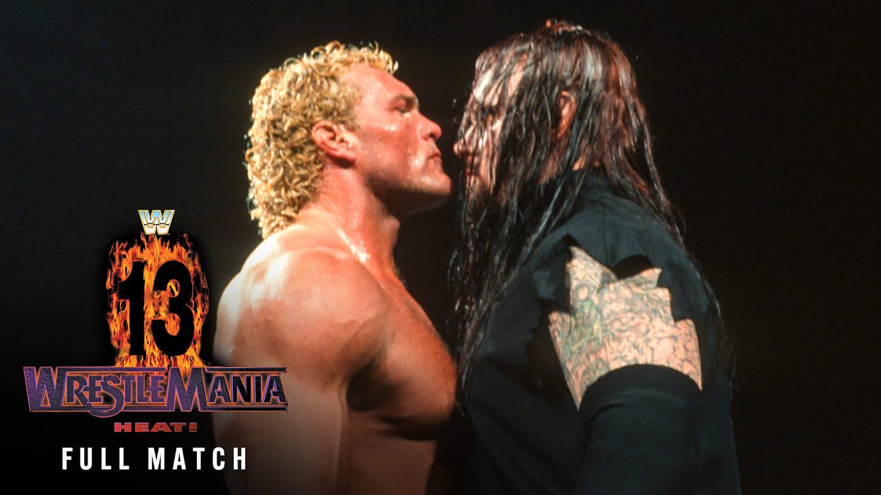 ПОЛНЫЙ МАТЧ: Сайко Сид против Гробовщика – Матч за титул WWE: WrestleMania 13