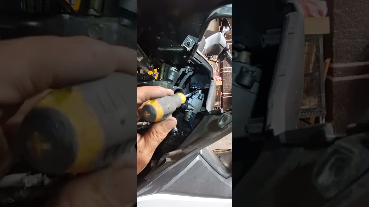 x.town 300i..pano mag tangal ng ignition key.at mag repair..stepbysyep.