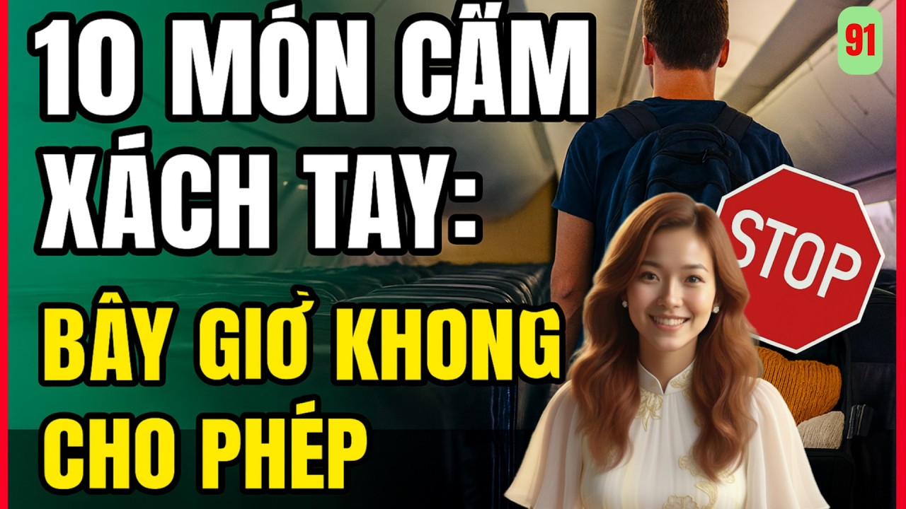 ✈️ 10 Món Cấm Xách Tay: Lòng Tốt Thành Thủ Phạm, Người Việt Hay Mắc Sai Lầm Này! #91