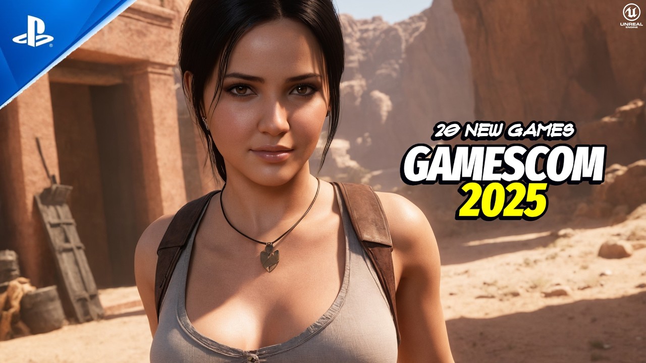 Top 20 INSANE New Games Revealed at Gamescom 2025