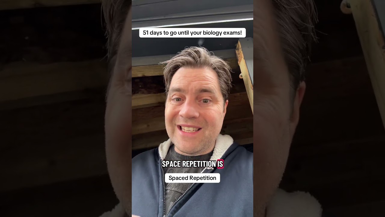 51 days to go until your biology exams! Spaced Repetition