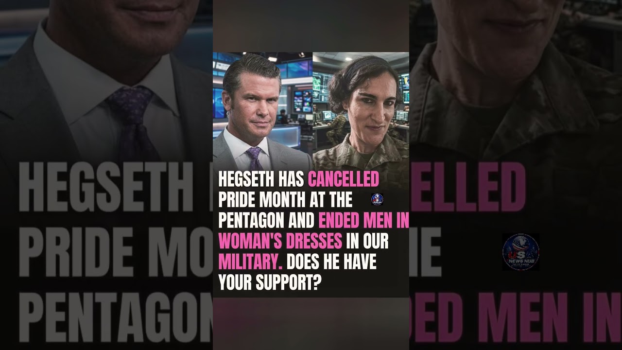 Pete Hegseth's Pentagon Policies Spark Major Debate | Pride Month & Military Changes