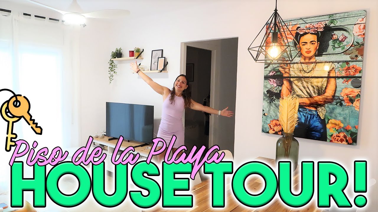 HOUSE TOUR🏠Definitivo! Pisito de la Playa⛱ mini REFORMA SUPER LOW COST👏!! | Carla Wonderland