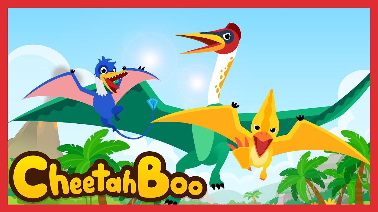 [🎉NEW] Pterasaur, Ruler of the Sky! | Quetzalcoatlus | Nursery rhymes & Kids Song | #Cheetahboo