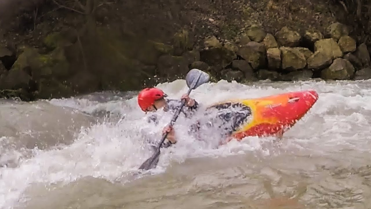 Kirchheimer Lauter Kajak - Fun-Ride bei 90cm!