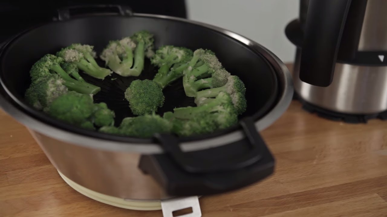 C&oacute;mo cocinar al vapor con robot de cocina Mycook Touch #funcionesMycookTouch #robotdecocina