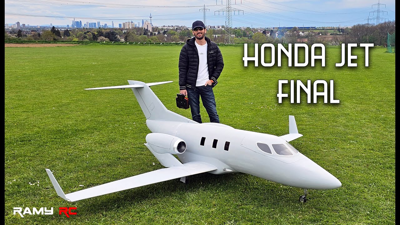 RC HONDA JET scratch build part 4